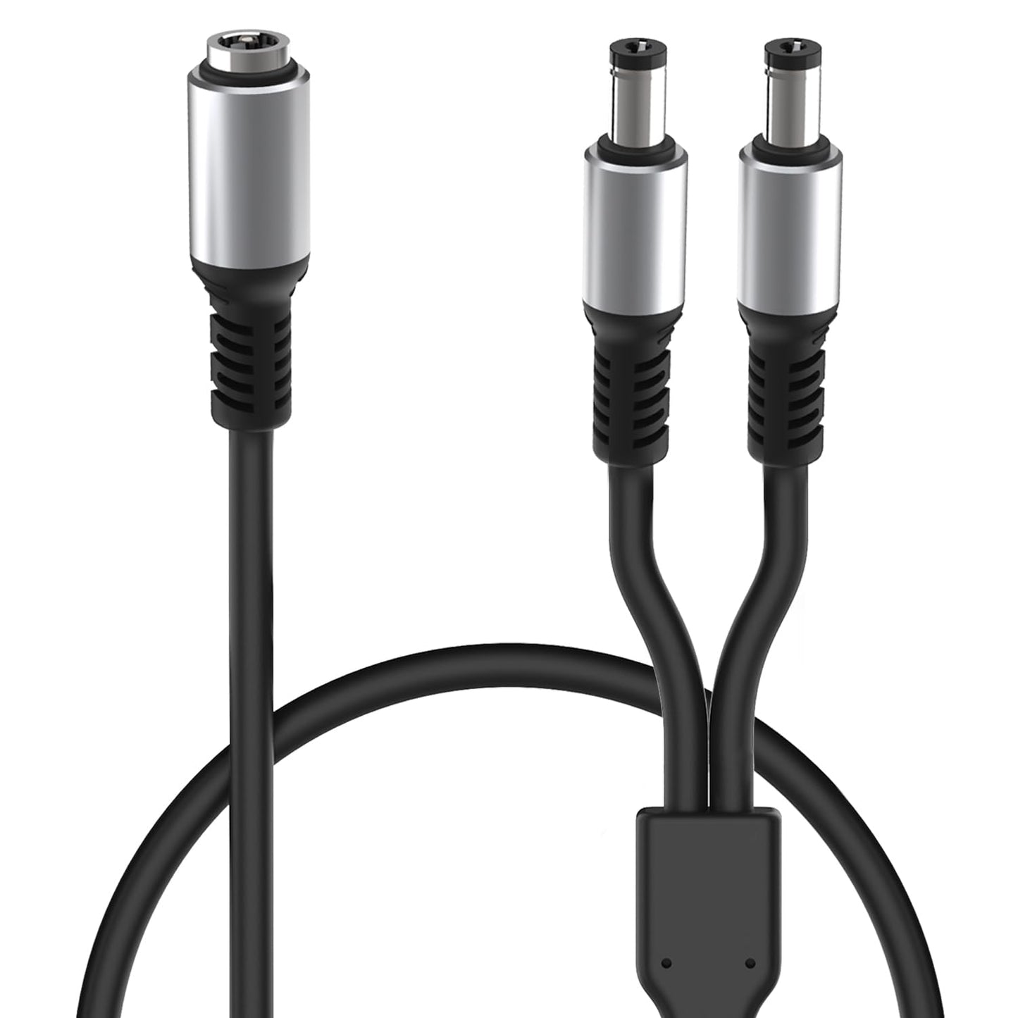 sovunis 1 2 5.5mm 2.1mm 50cm DC Y Splitter Cable Female to Male, x DC Power Extension Adapter Cable for CCTV