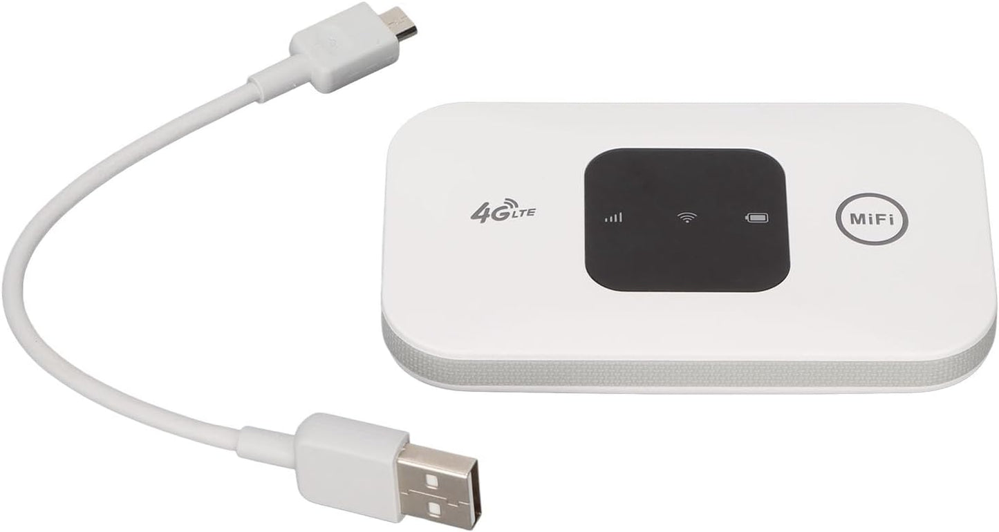 Ejoyous 150Mbps 4G 8 10 Portable Internet Hotspot, High Speed SIM Card Strong Coverage SIM Card Router Travel Hotspot