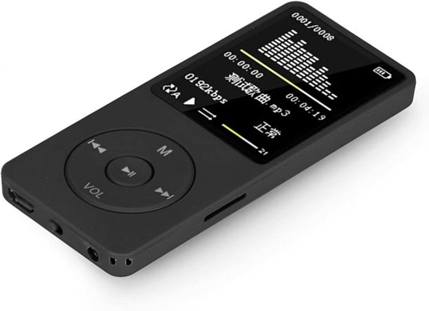 Lovskoo Mp4 70 128GB, Mp3 Mp3 Mp4 Player with Headphone Hours Playback, Up to Player for Sports, Travelling Portable