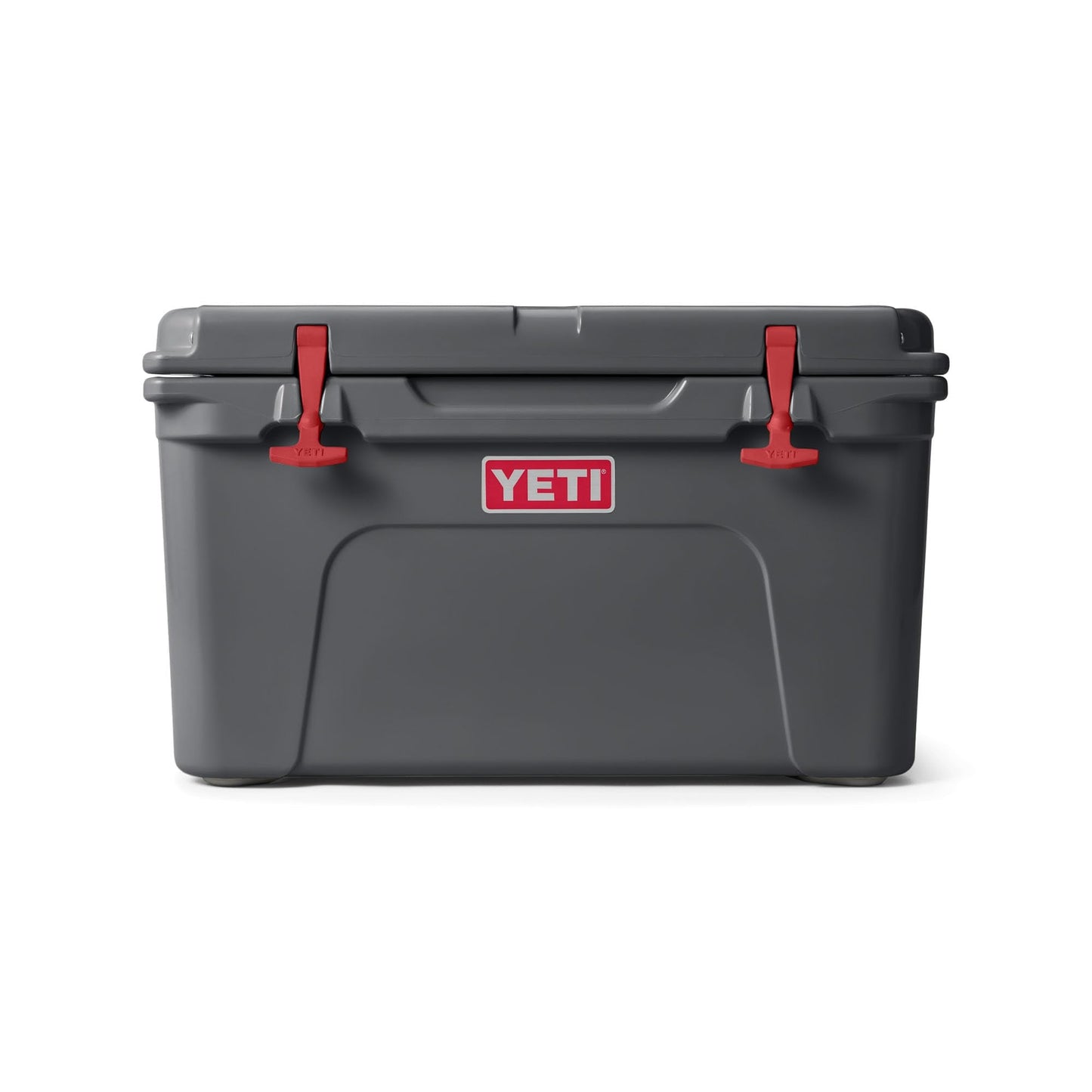 YETI Tundra 45 Cooler, Charcoal/Rescue Red