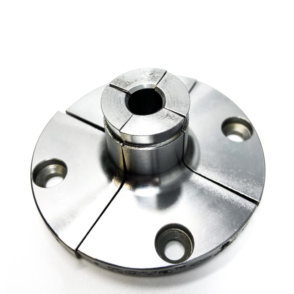 Nova Pro-Tek 48296 G3 Wood Lathe Chuck Kit with 3 jaw sets (2" Standard, 4" Bowl Jaws, and 1" Pin Jaws) insert version, with adapter insert (Separate Adapter Insert Purchase Required)