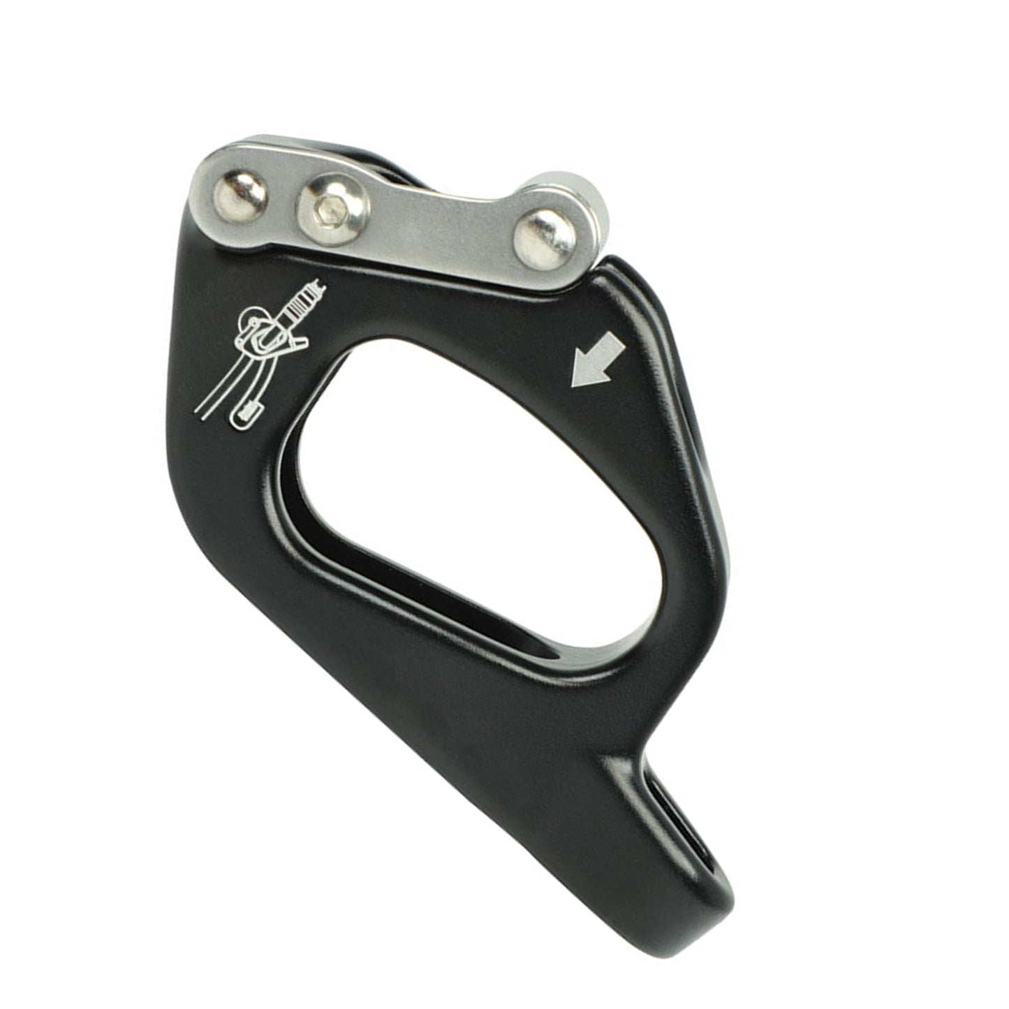 XINNIKESI Camper Accessories, Professional Adjust Cowstail Positioning Lanyard Adjuster for Ascending Rock Climbing Mountaineering Tool
