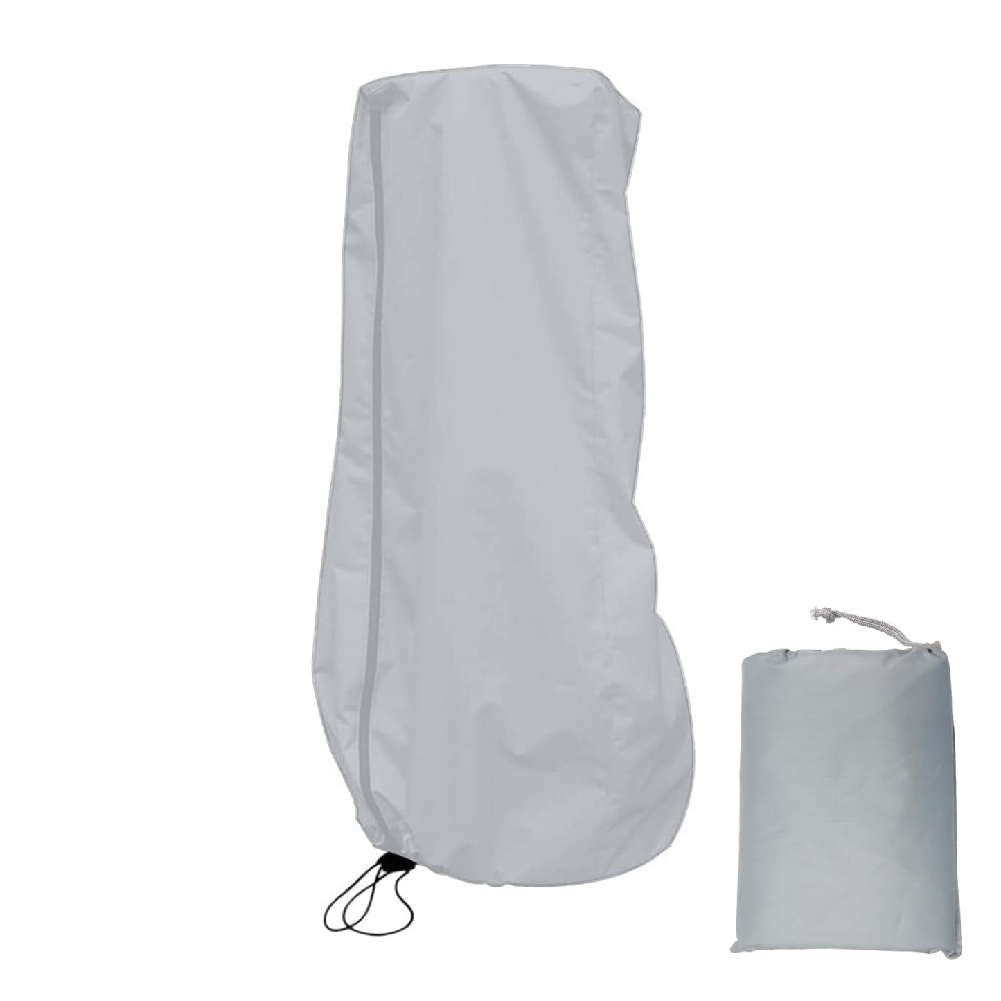 HEVSTIL Free Standing Punching Bag Cover Outdoor Waterproof, Standing Boxing Bag Cover,Adjustable Thickened Heavy Punching Bag for Punching Bag, Boxing Bag Protective Cover,52 inch (Gray)