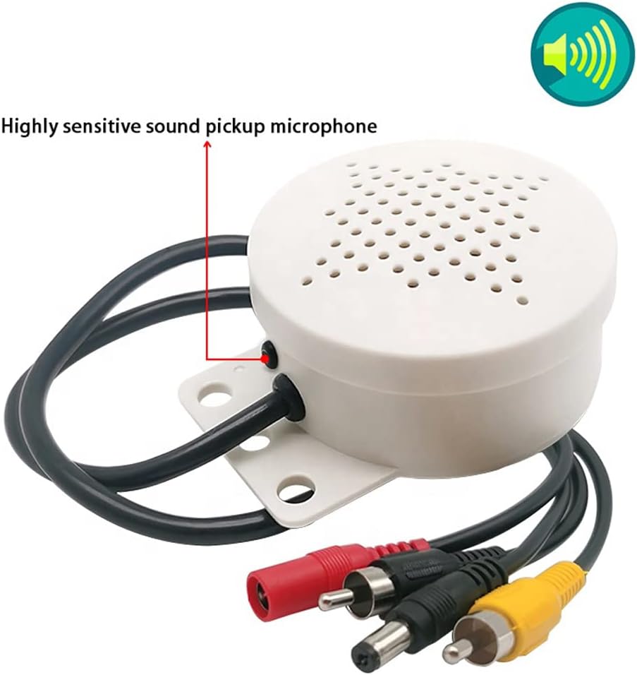 Vanxse Audio-receivers and Video-receivers Mini Amplifier Microphone and Speaker High Sensitive Two Way Audio