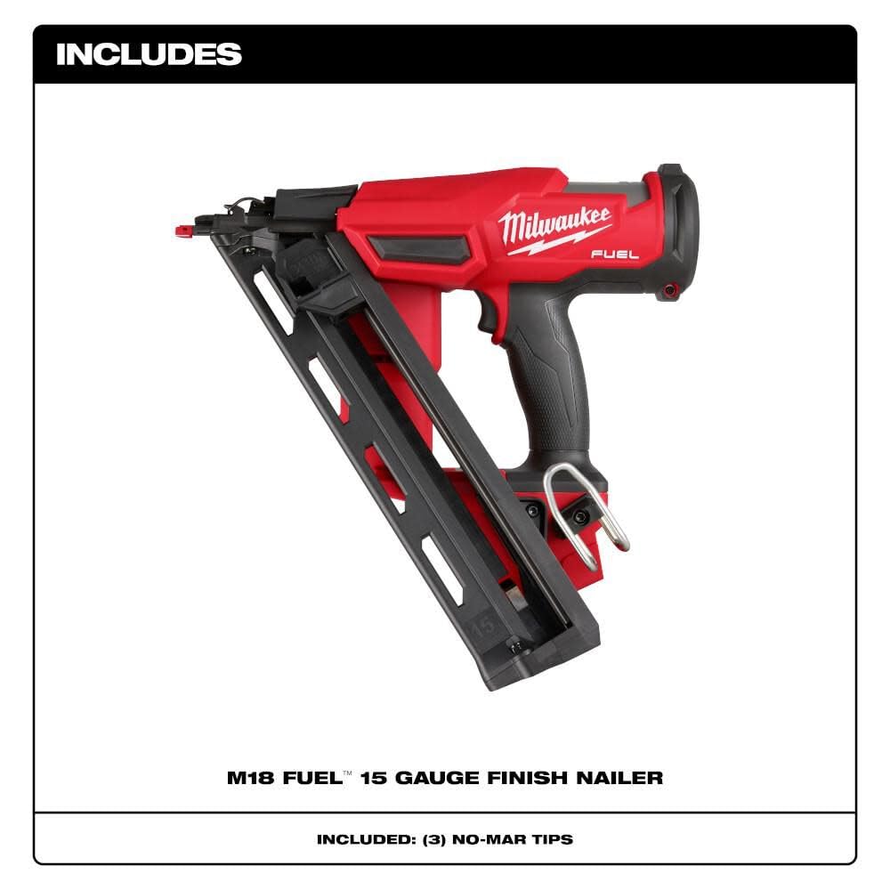 Milwaukee Electric - M18 Fuel. 15 Gauge Finish Nailer