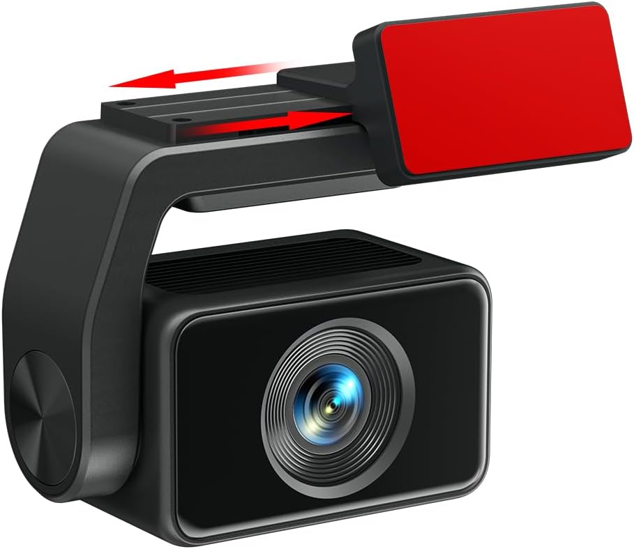 REDTIGER F4 Car Recorder Right Angle Glass Mount for Dashcam, Ideal for Truck, Bus, Easy Installation, Enhanced Viewing