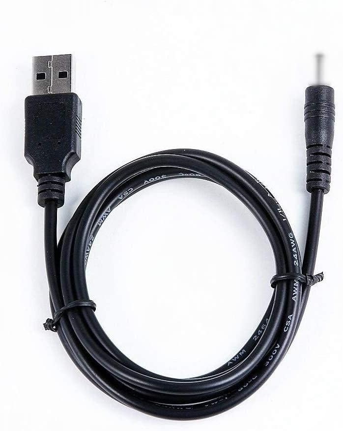 Kircuit 4.2V 100 HJ10P HJ10P-A 4150A3E 5200mAh USB DC Charging Cable Compatible with Wybot Hyson Li-ion Battery