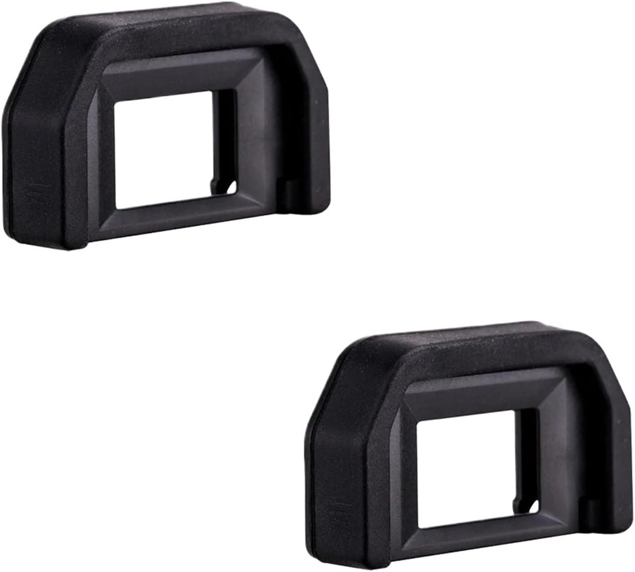 XCHANG 2Pcs 800D 750D 700D 3000D 1500D 1300D 1100D 1000D 77D 250D 200DII Eyecup EF Soft Silicone Eyepiece Viewfinder
