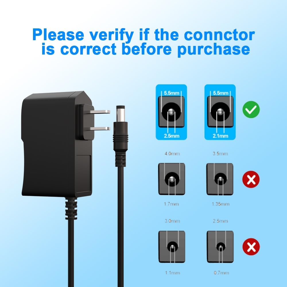 ENGFYADSY 5V 2A 100~240V 5V 2A 5V Power Supply Adapter, AC/DC Charger AC to DC Power Adapter Wall Charger for TV Box