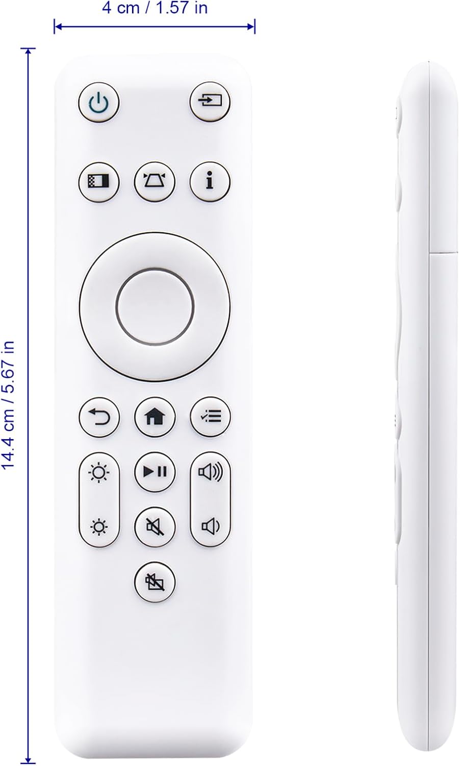 ECONTROLLY 221907900 CH-TZ2800 Replacement Remote Control Compatible for Epson Projector Home Cinema Smart Projectors