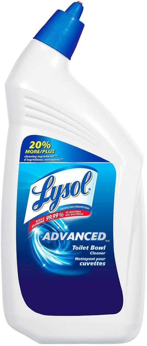 Lysol Disinfectant Toilet Bowl Cleaner - Powerful Germ-Killing Formula | 4 Count
