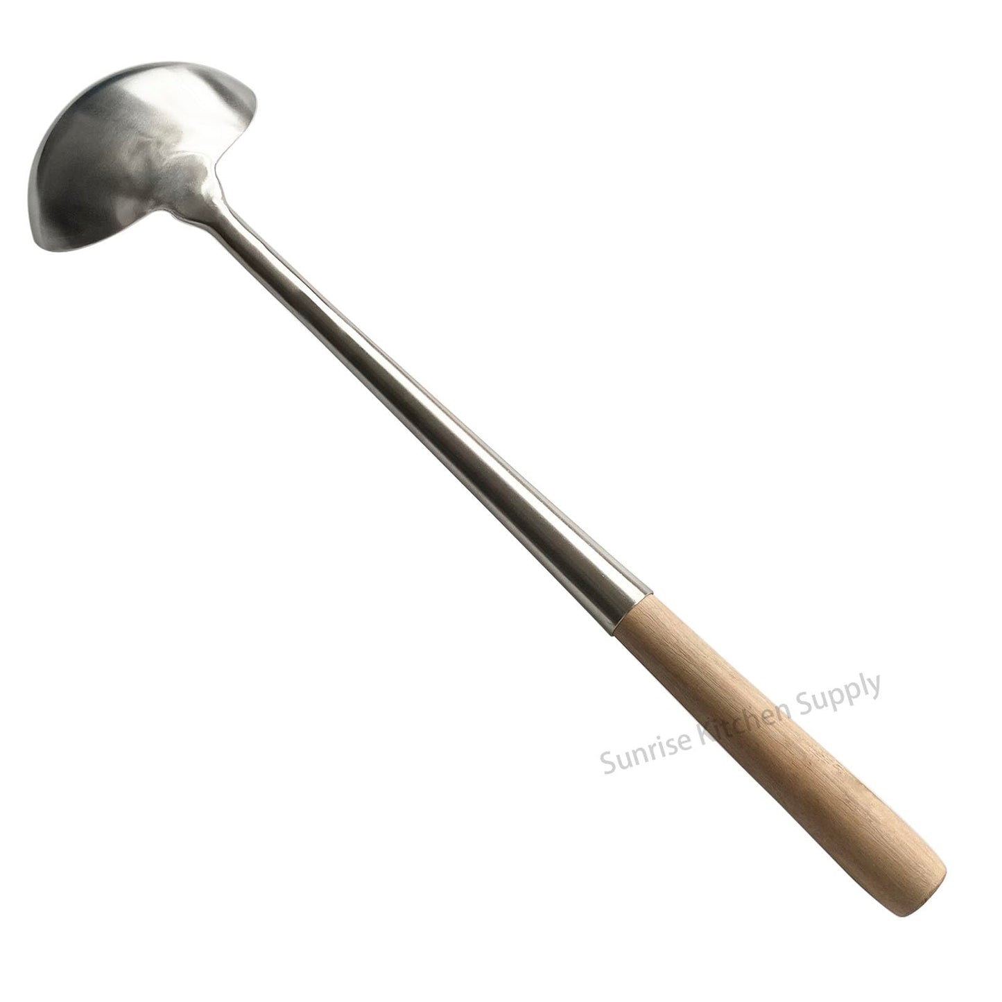 Sunrise Kitchen Supply Commercial Grade Wok Ladle 18" (#2)