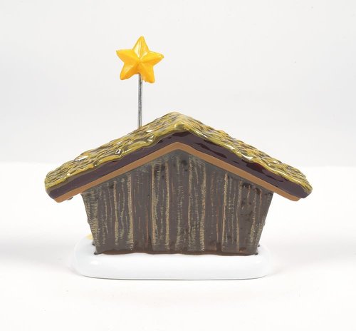 Department 56 Nativity Holy Family Miniature Figurine - 1.57 Inch, Colorful Snow Village Accessory