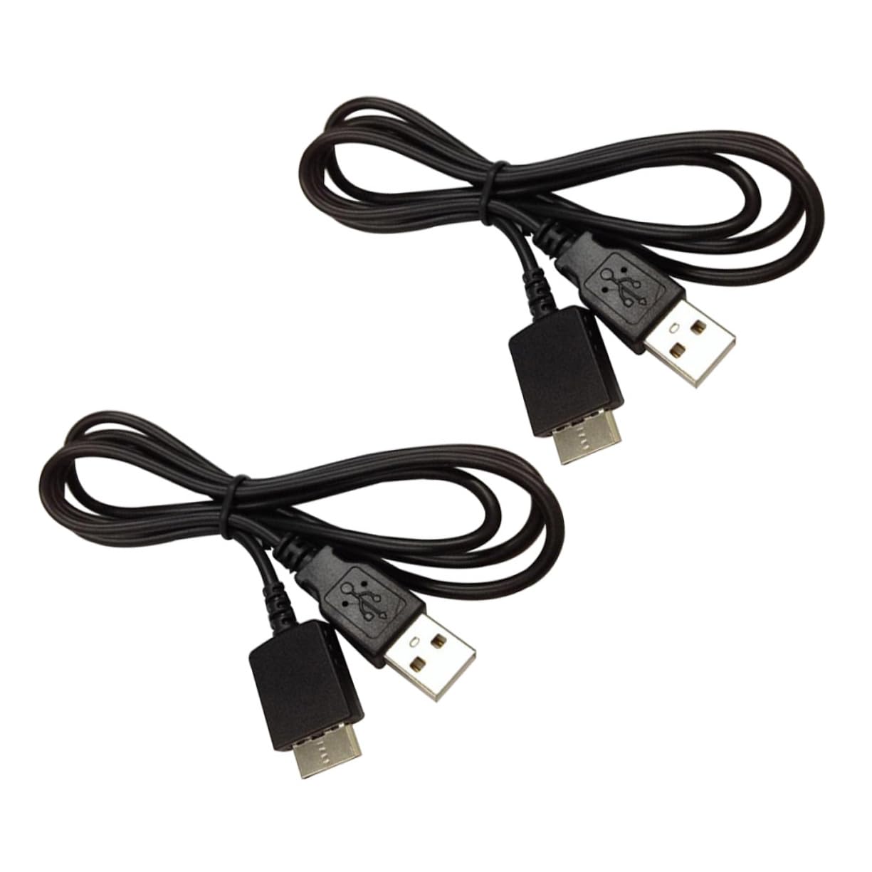 2pcs Player Charger Cable Compatible -nwmu USB Data Wire Cord for Media Player Professional Design for Easy Use