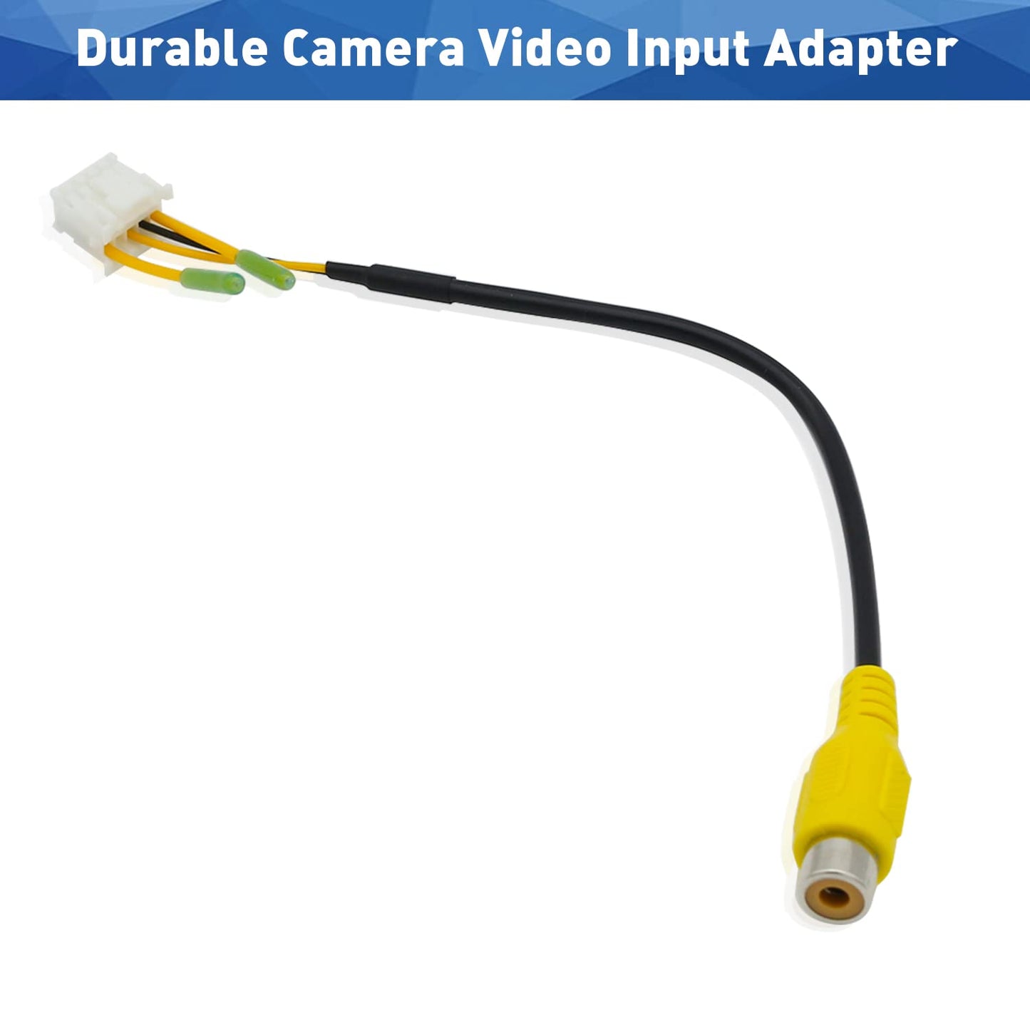 10 Android Car Stereo Radio RCA Plug Pin Radio Backup Camera RCA Wiring Adapter Connector Cable