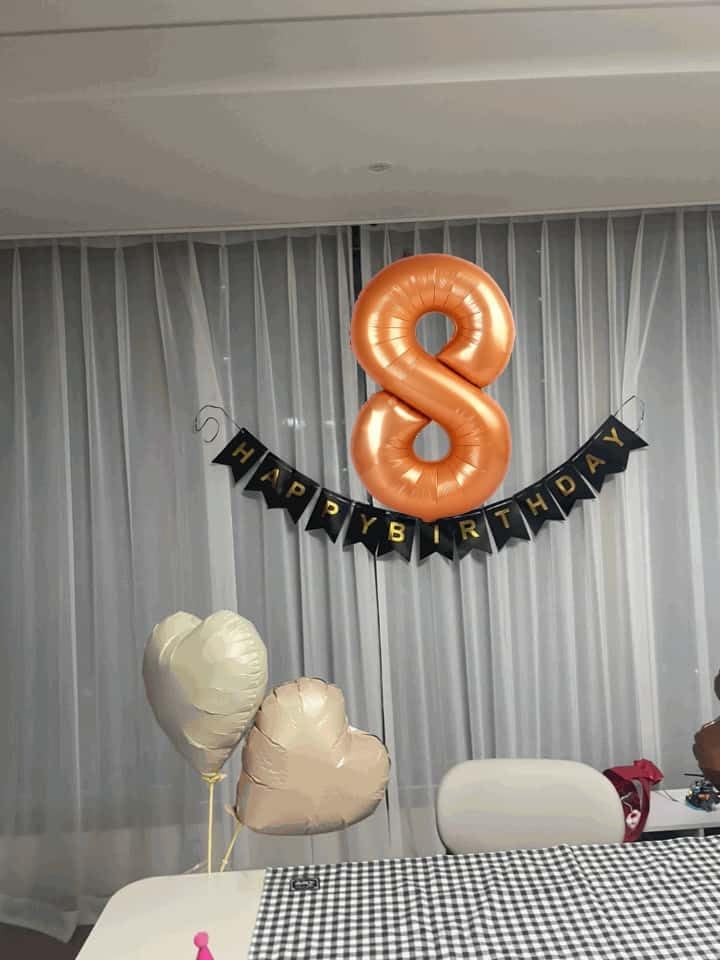 Orange Number Balloon by [Brand Name] - 40 Inch 0 Balloon for Birthday Celebrations | Perfect Party Decoration