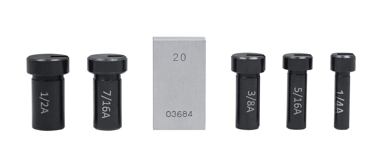 Accusize Industrial Tools No.00 Hss Keyway Broach Precision Sets in Fitted Wooden Box, 5100-0001