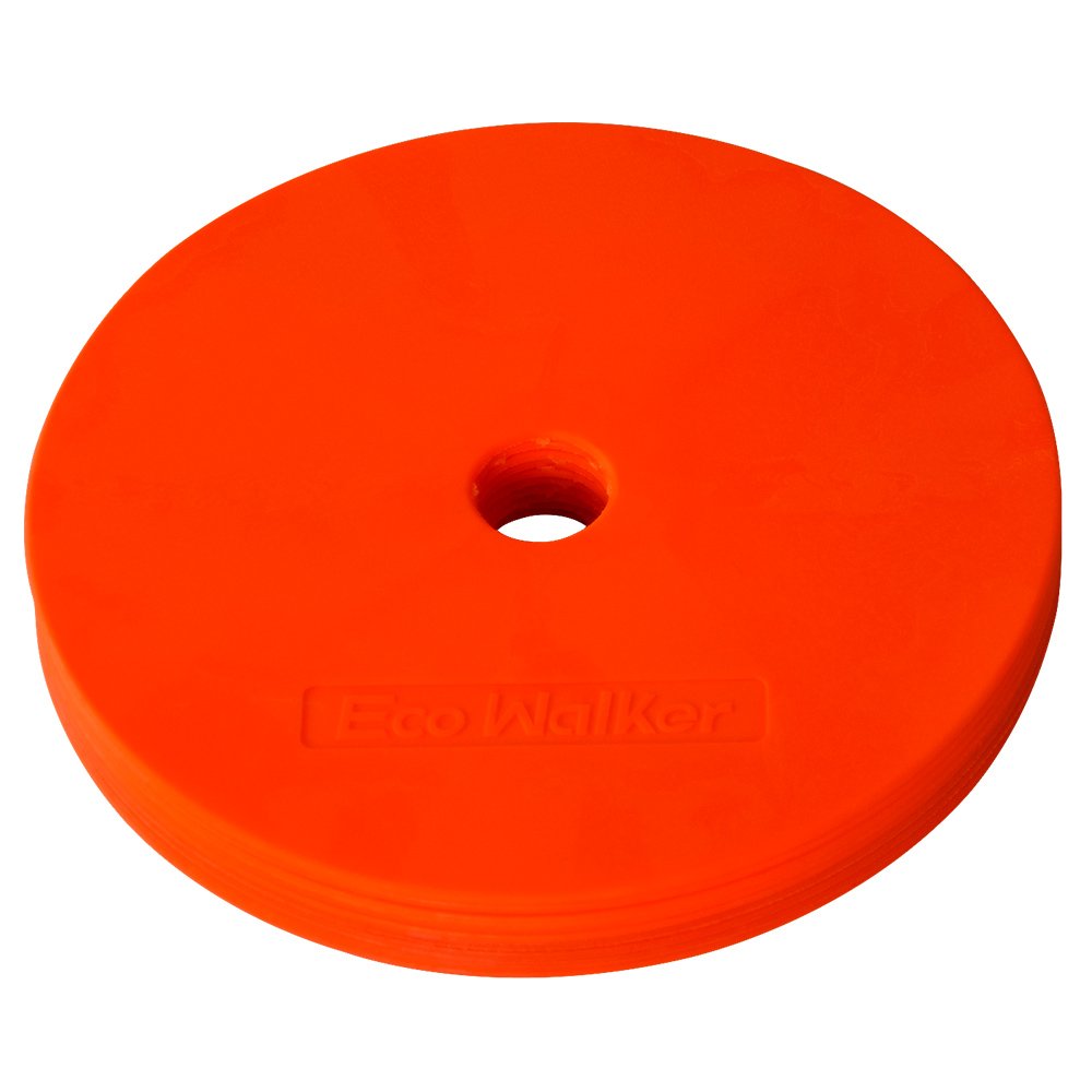 Eco Walker Flat Cones Spot Markers Soccer Basketball Sports Speed Agility Training