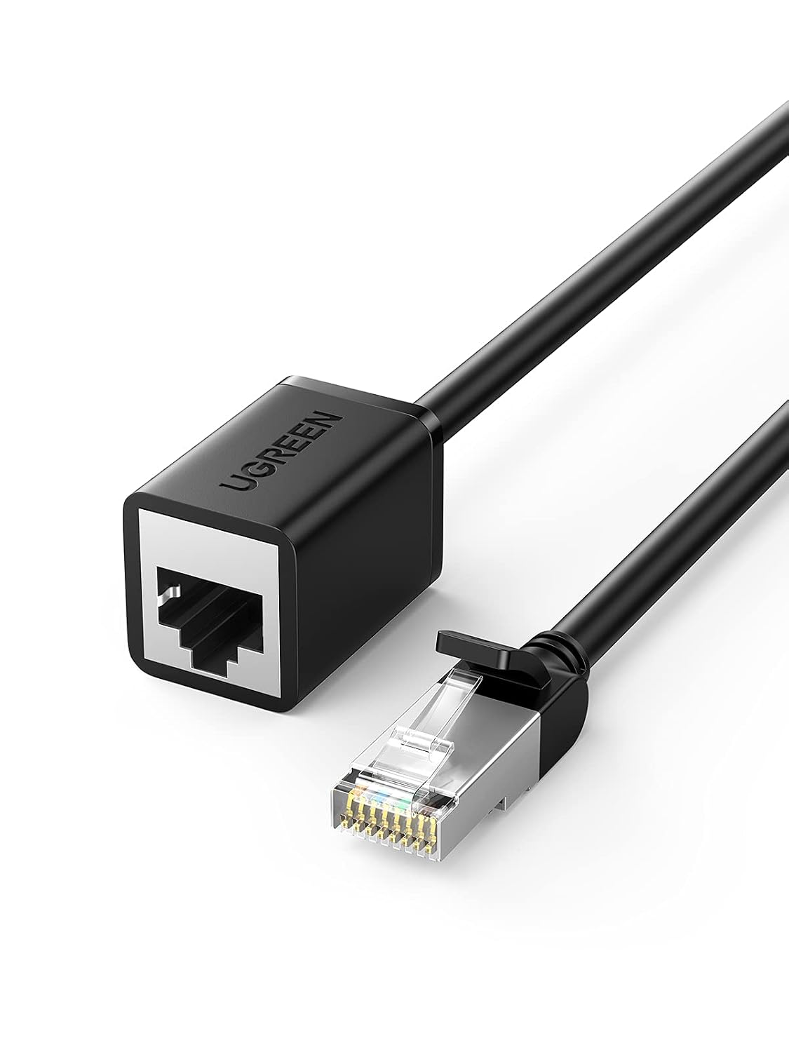 Cat6 6 RJ45 1.5FT UGREEN Ethernet Extension Cable LAN Cable Extender Cat Network Patch Cord Male to Female Connector
