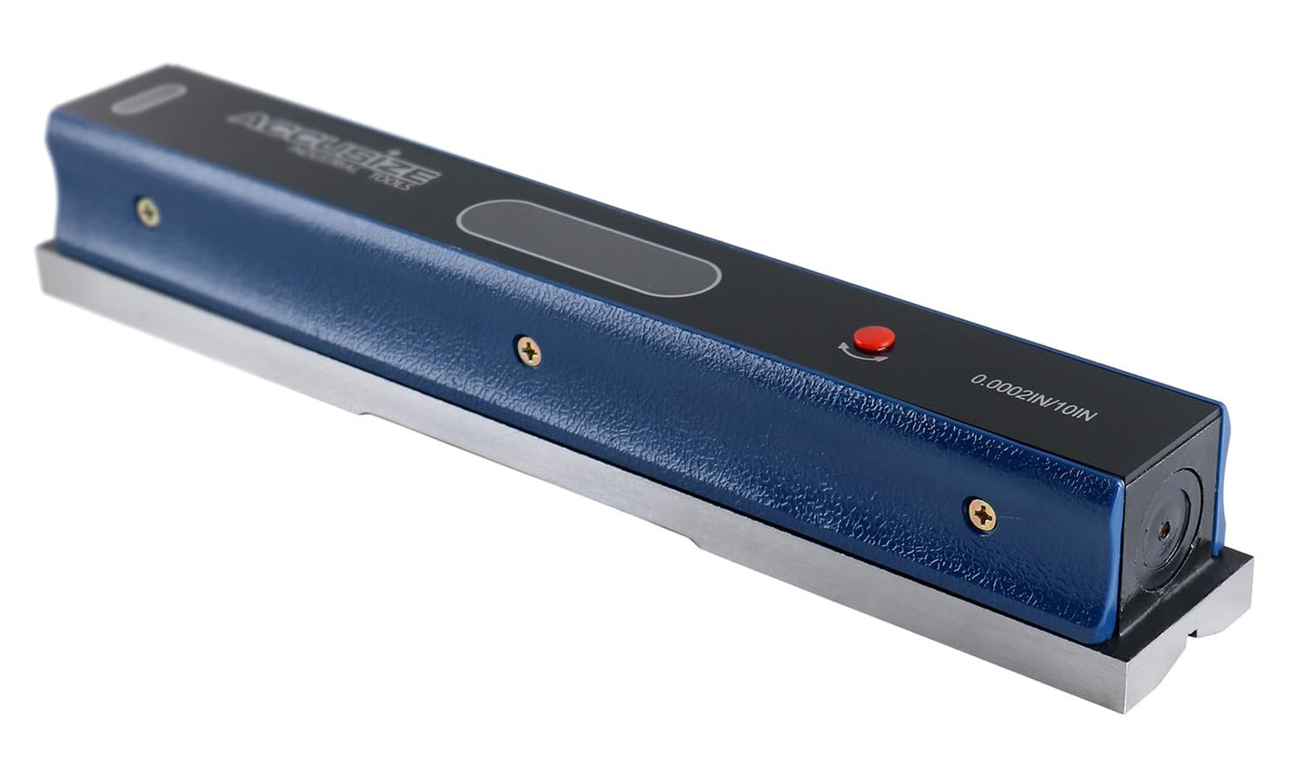 Accusize Industrial Tools 12 inch Master Precision Level in Fitted Box, Accuracy 0.0002'' /10'', S908-C687