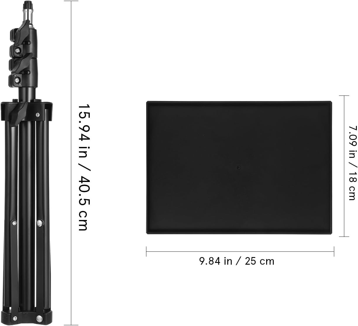 Gadpiparty Projector Stand Tripod, Adjustable Projector Stand, for Laptop Camera Holder Floor Desktop Use