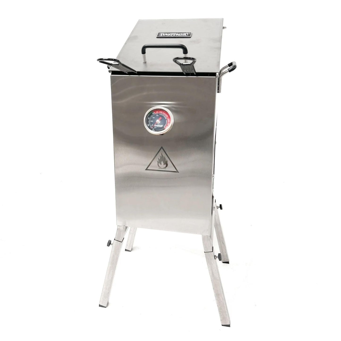 Bayou Classic Outdoor Propane Deep Fryer - 2 Baskets, Drain Valve - 4 Gal - Steel