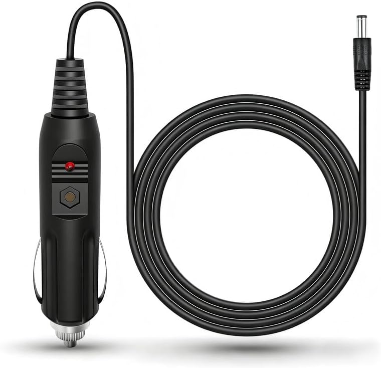 Latskrpk MS906 MS906BT MS906TS Car DC Adapter for Autel MaxiSys Diagnostic Scan Tool Auto Vehicle Boat RV Camper Plug