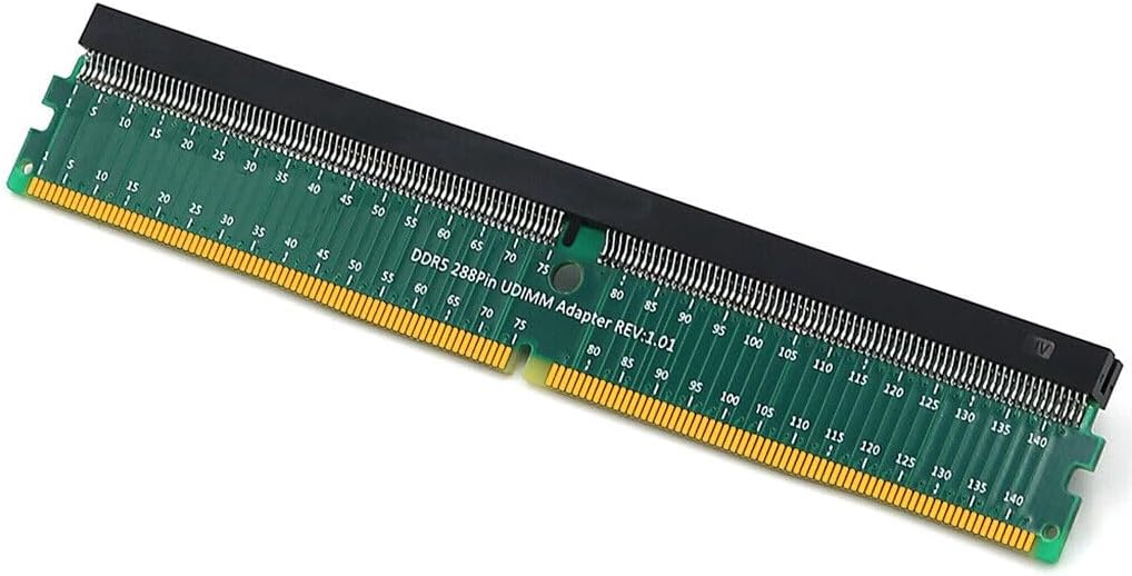 Mustpoint DDR5 U-DIMM 288Pin DDR5 Adapter Riser Card Memory Diagnostic Test Card