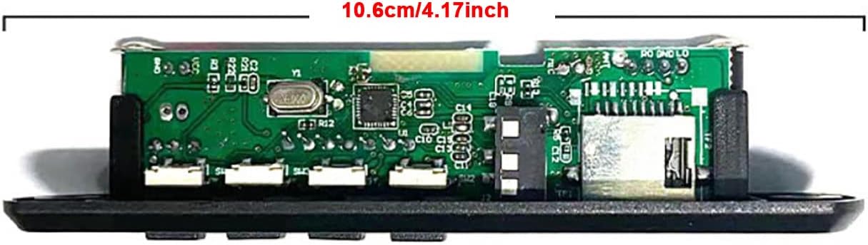 Bolsen MP3 12V Super Digital WAV Lossless decoding Board decoding Board Player with FM Radio Power Supply