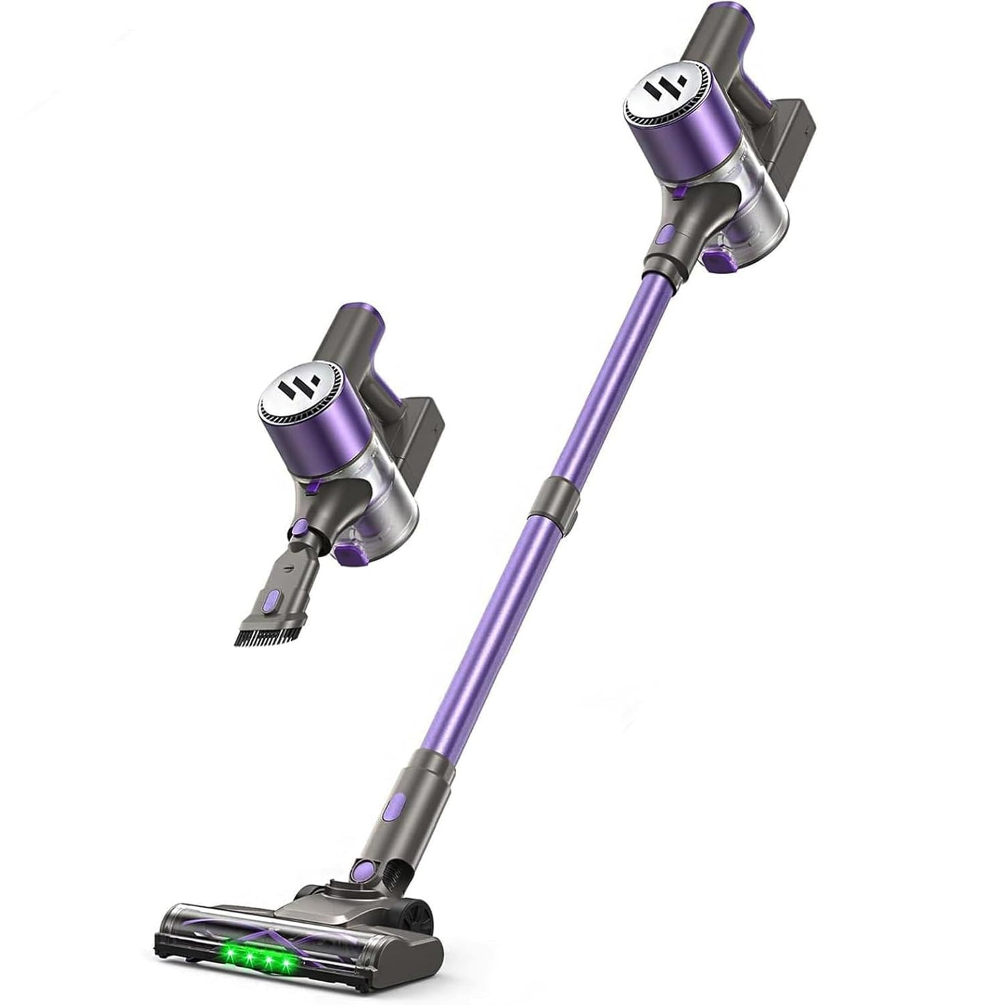 MBTTODF Vacuum Cleaner for Home,Stick Vacuum with Self-Standing and Touch Screen,Hardwood Floor Vacuum for Pet Hair,Tile