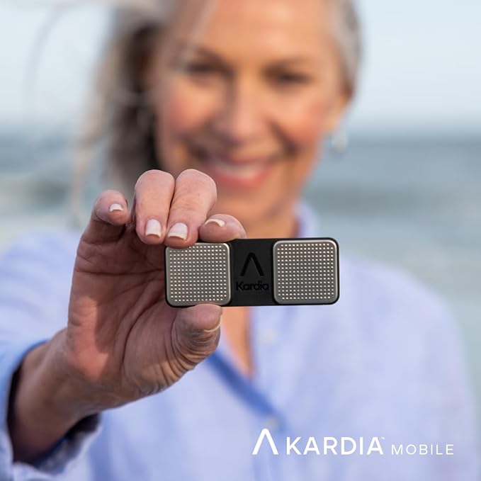 KardiaMobile 1-Lead Personal EKG Monitor ??Record at Home ??Detects AFib & Irregular Arrhythmias ??Easy Results in 30 Seconds ??Works w/Most Smartphones