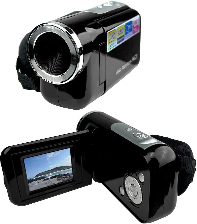 eDealz 1080P 16MP 2.7 Inch 16X Portable High Definition Digital Video Camera DV Camcorder LCD Screen Digital Zoom