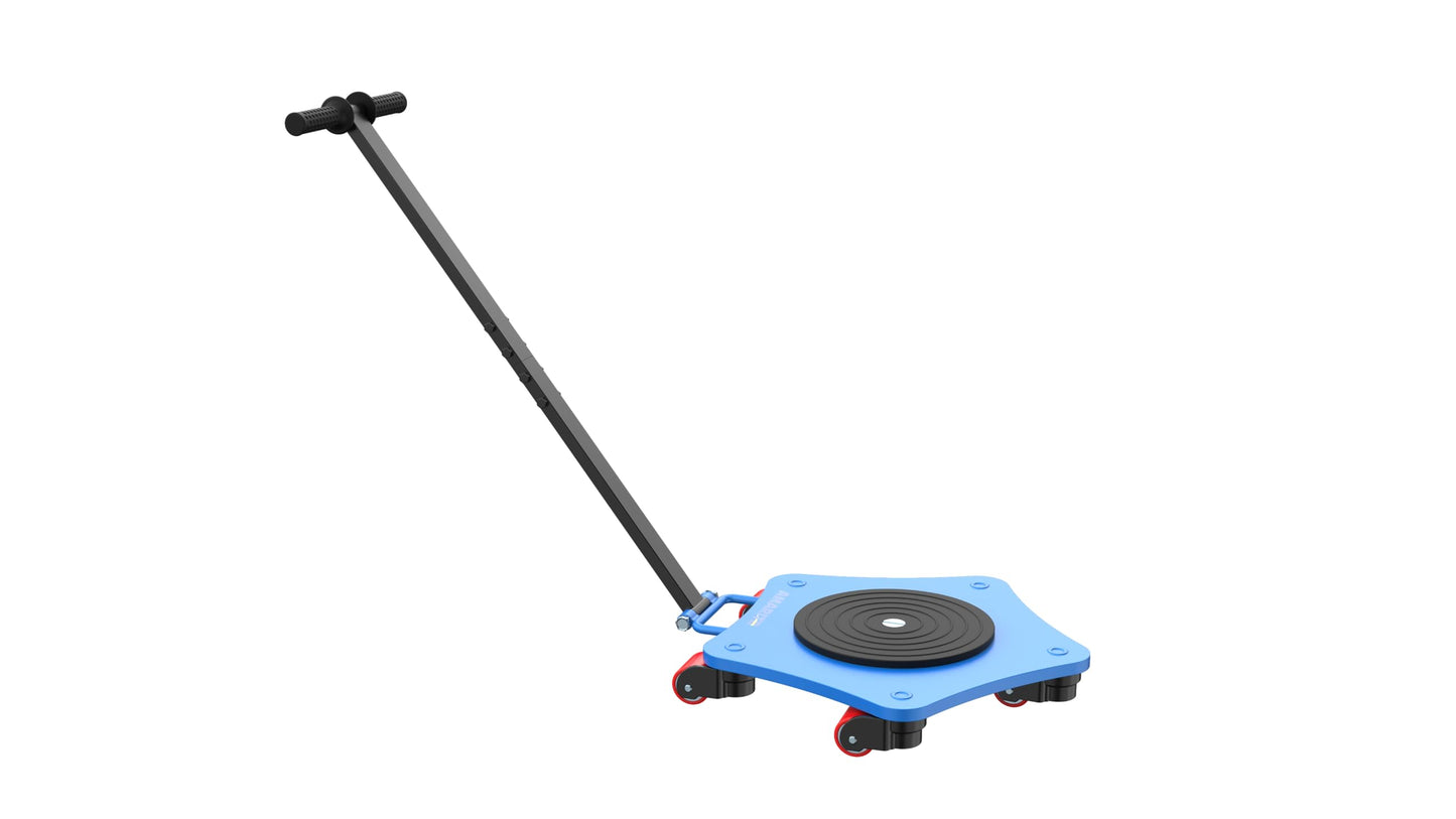 Amarite Machine Skates 8800lbs Capacity-Heavy Duty Machinery Mover with 5X 360° Swivel Rollers for Industrial Use - Equipment Skates for Warehouse and Workshop Transporting