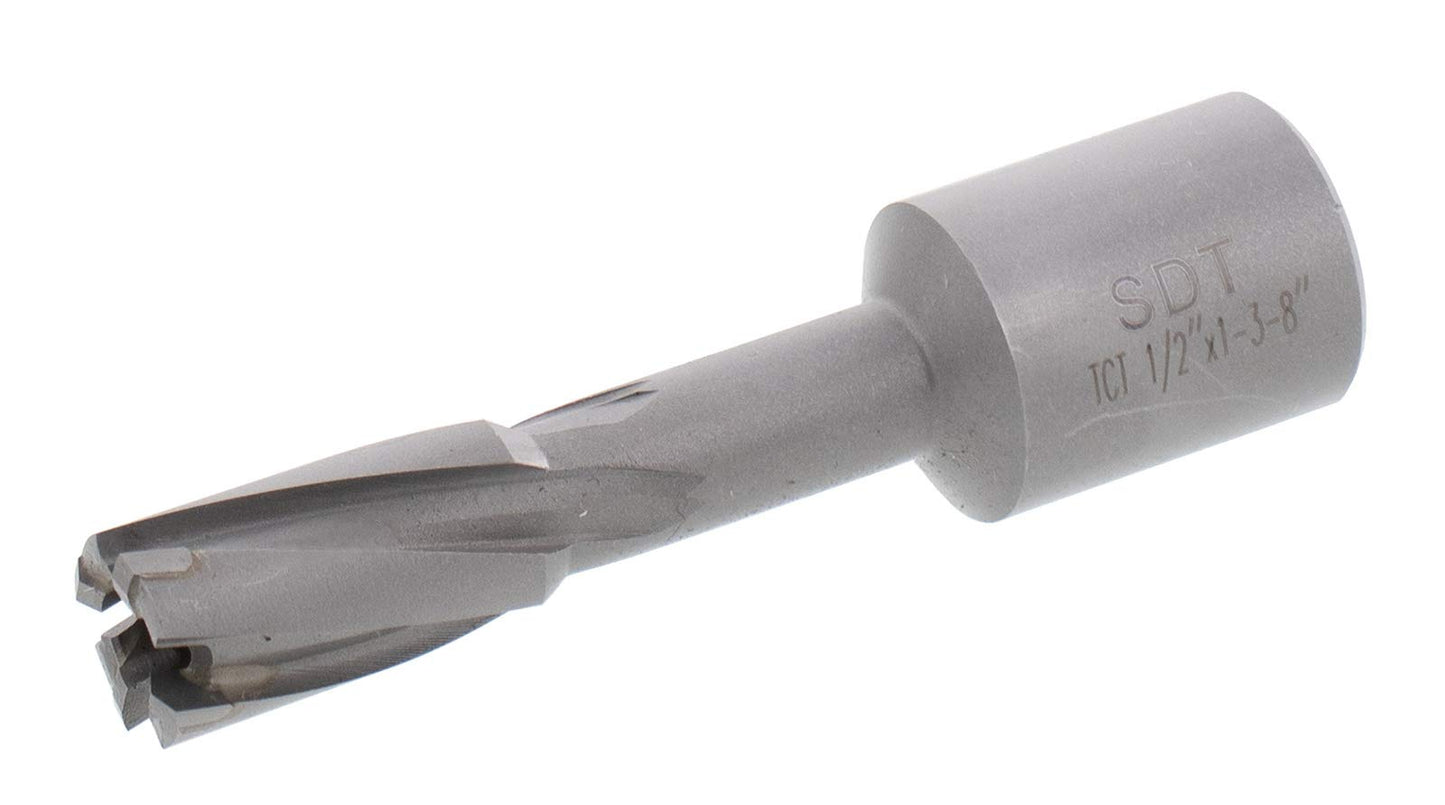 Steel Dragon Tools 13pc. Tungsten Carbide Tipped Annular Cutter Kit 1-3/8" Depth and 1/2 in. to 1-1/16 in.