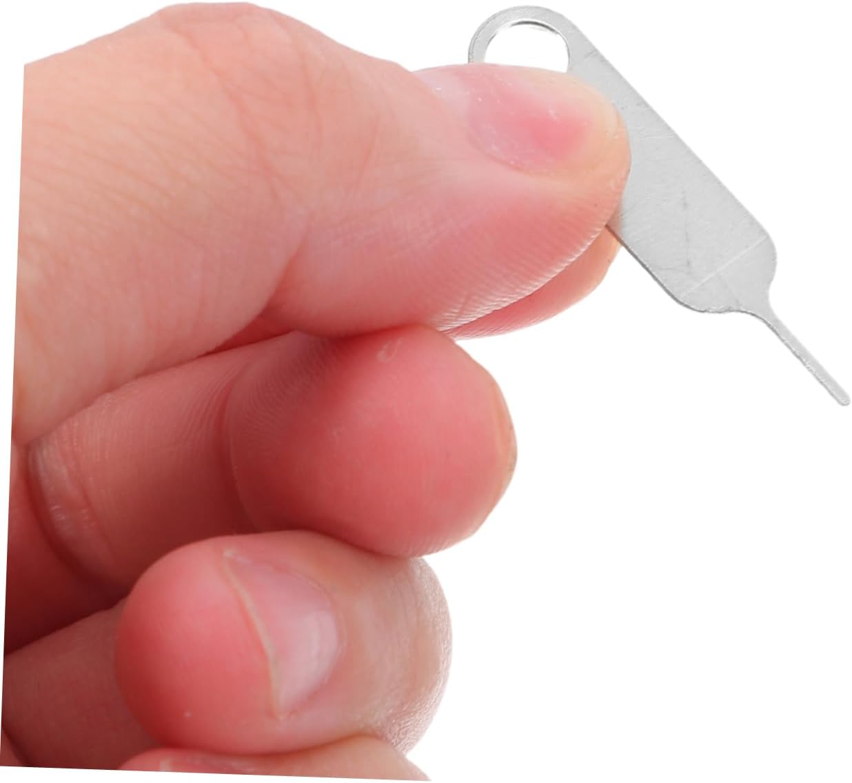 500pcs Housoutil Sim Card Removal Tool: Stainless Steel Pin - Stainless Steel Ejector Pin for Phone - Smooth Portable