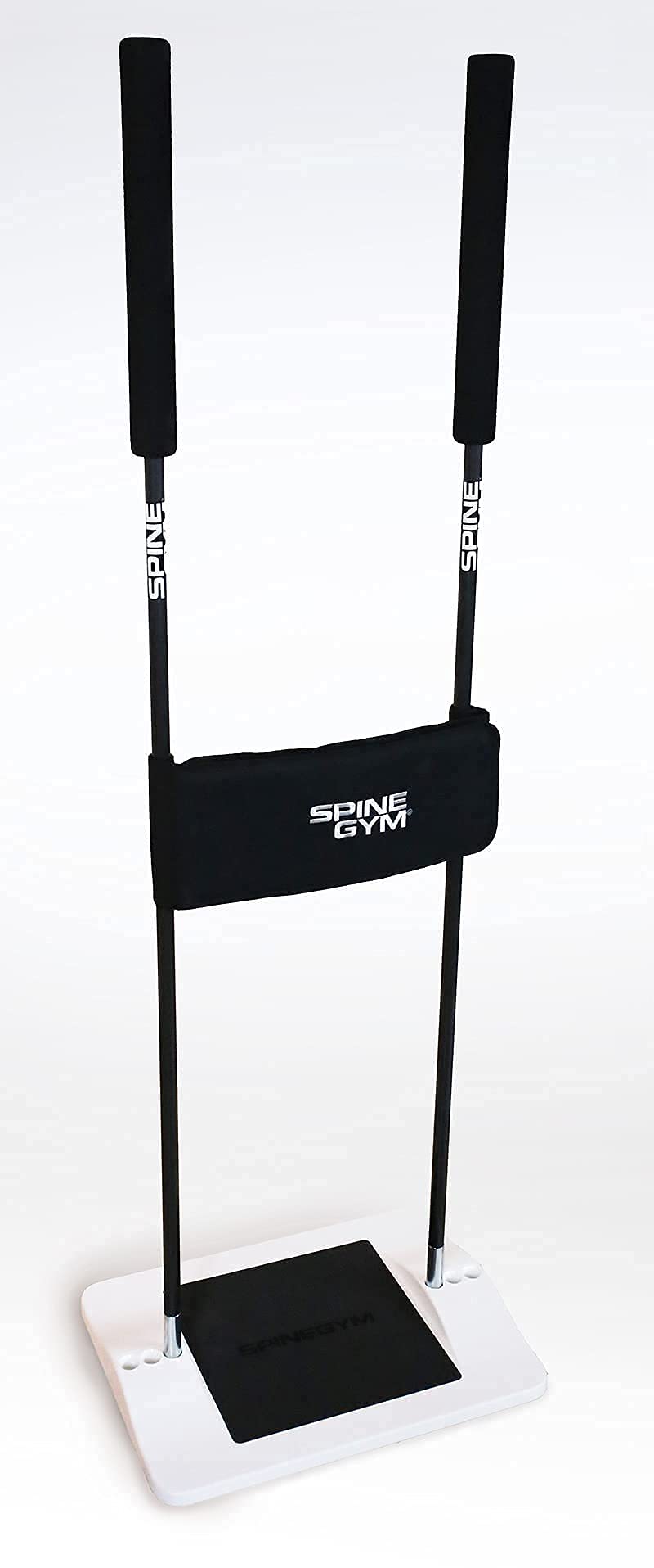 SpineGym Back Exerciser | Core Strength Training - Adjustable Fitness Equipment for Home & Office Gym - Relieves Back Pain & Improves Posture