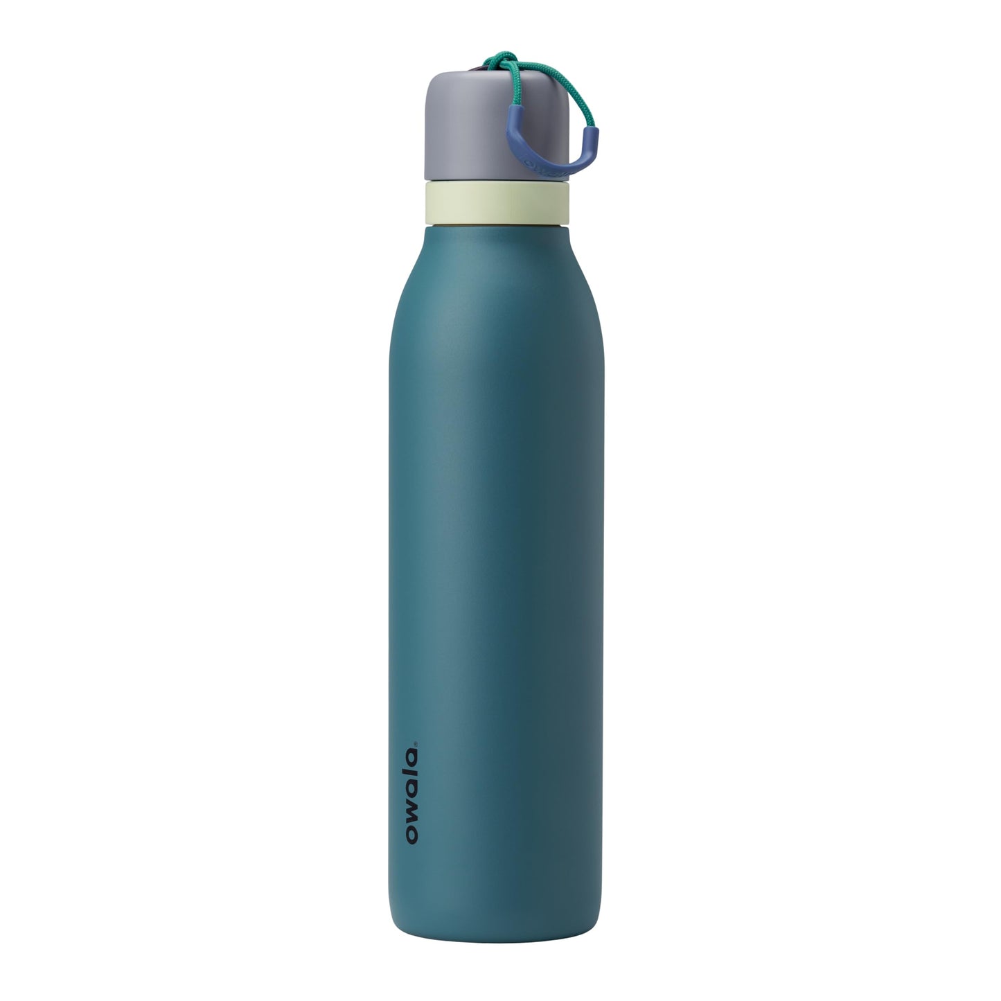 Owala FreeSip Twist Insulated Stainless Steel Water Bottle with Straw for Sports and Travel, BPA-Free, 24-oz, Denim