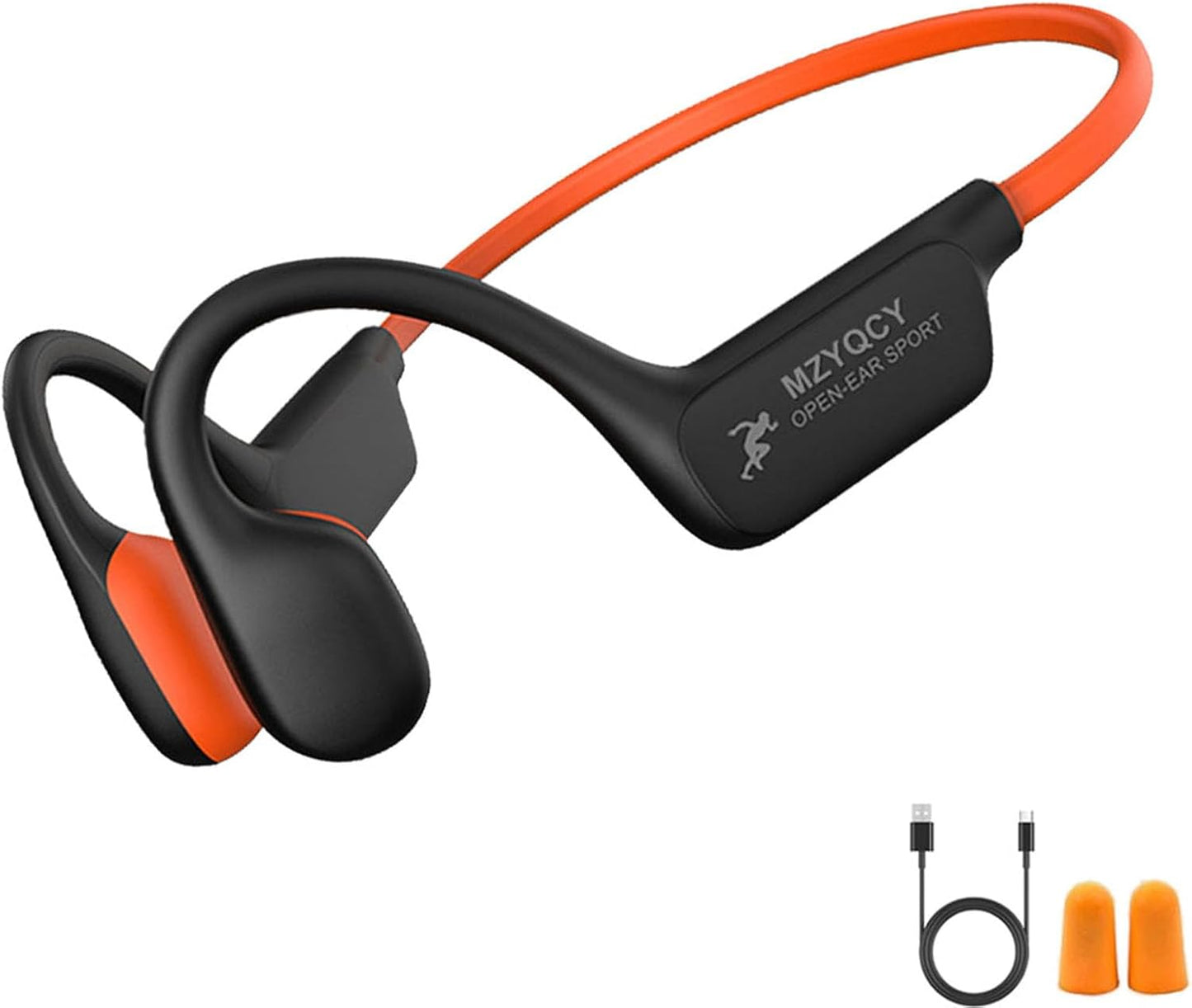 5.4 MicIPX6 Headset15H Bone Conduction Headphones,Open Ear Wireless Bluetooth Headphones with Waterproof Sport