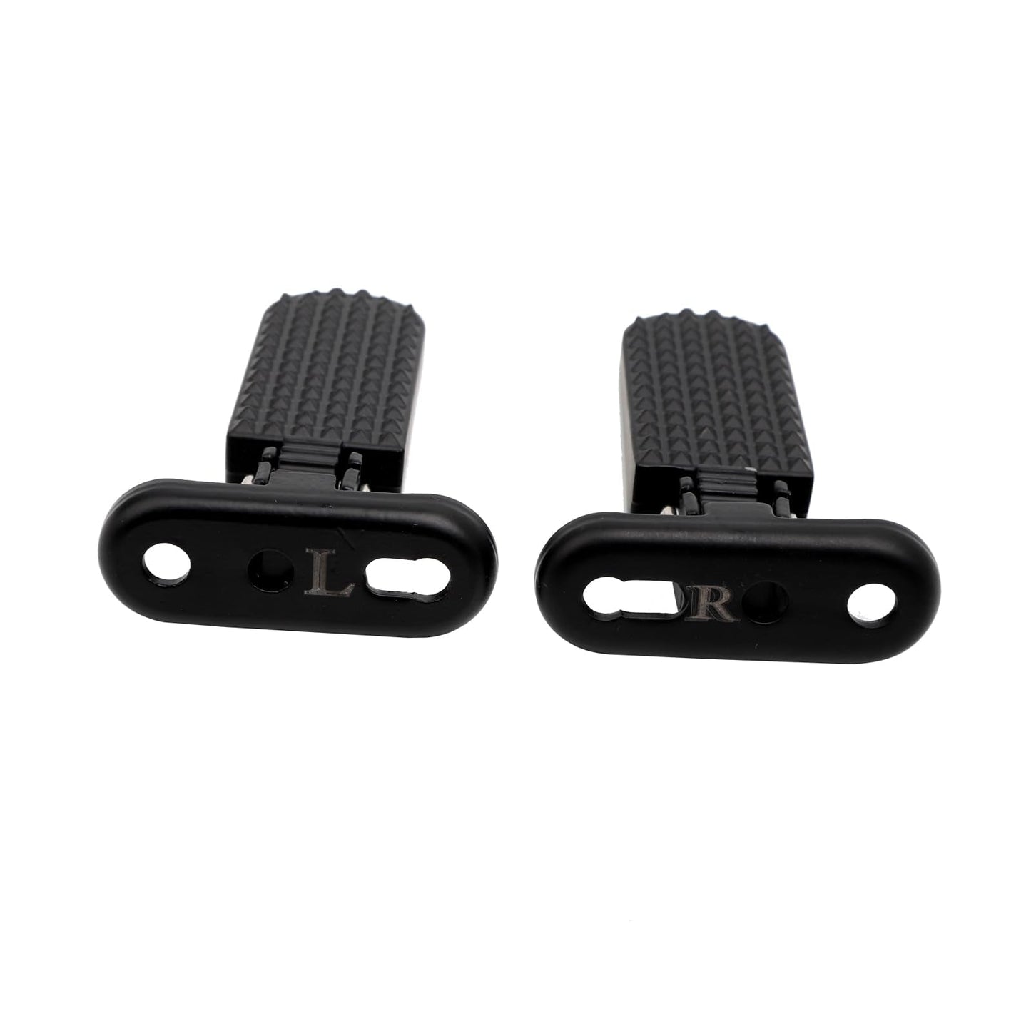 Mokuo Scooter Footpegs E-bike Footpeg in Aluminum Alloy, Lenght 12cm/4.7",Compatible with Scooter Mopeds E-Bike Mini Bikes,Installation Hole Spacing: 4-5cm
