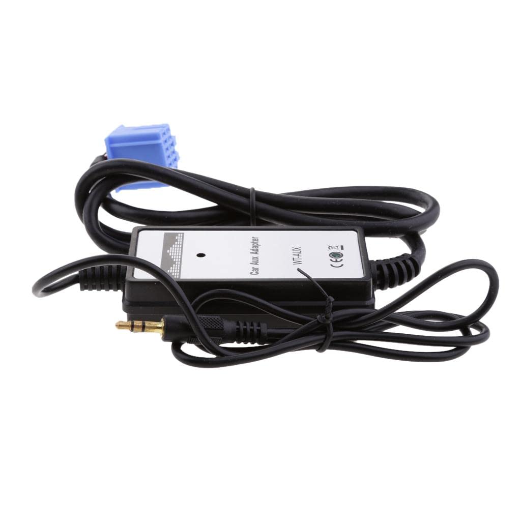 Generic .5mm MP3 Car for Audio Aux-in Input Player Interface Adapter