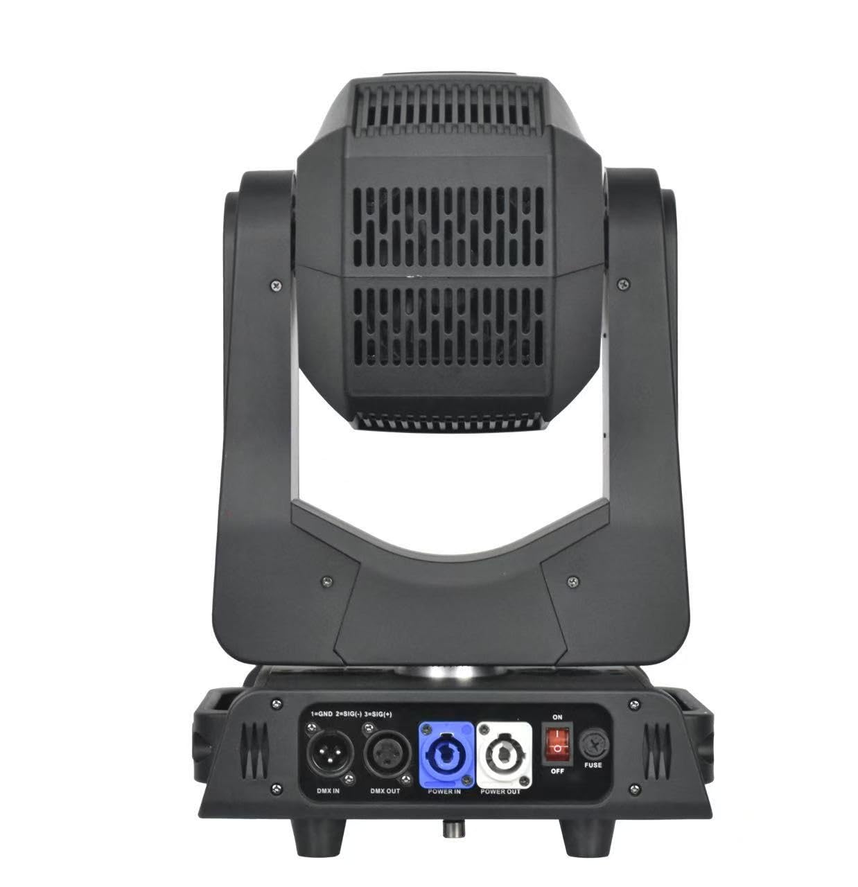 LED 200W Beam Moving Head Light with (6+12+24 combinable Effects),13 Patterns (3 Glass Images)+White Light (1)