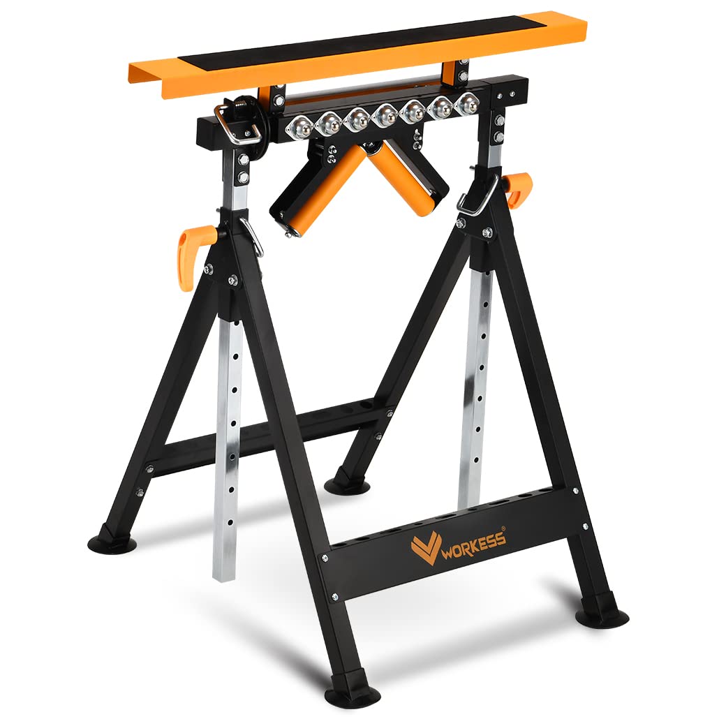 WORKESS 4 in 1 Roller Stand, Roller Support Stand