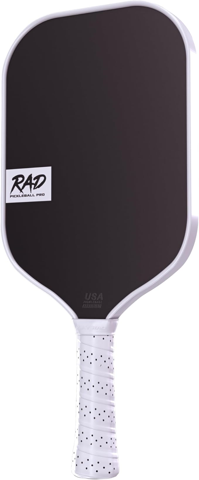 RAD Pro Pickleball Paddle Set – USAPA Approved – T700 Carbon Fiber Surface & 16mm Full-Cell Polypropylene Honeycomb Core for Power & Control – Includes Outdoor Pickleballs & Tote Bag