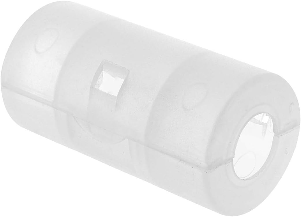 YXQ 16Pcs AA to C Size Battery Adapter Converter Case Spacers Holder Transparent Plastic Protective Container