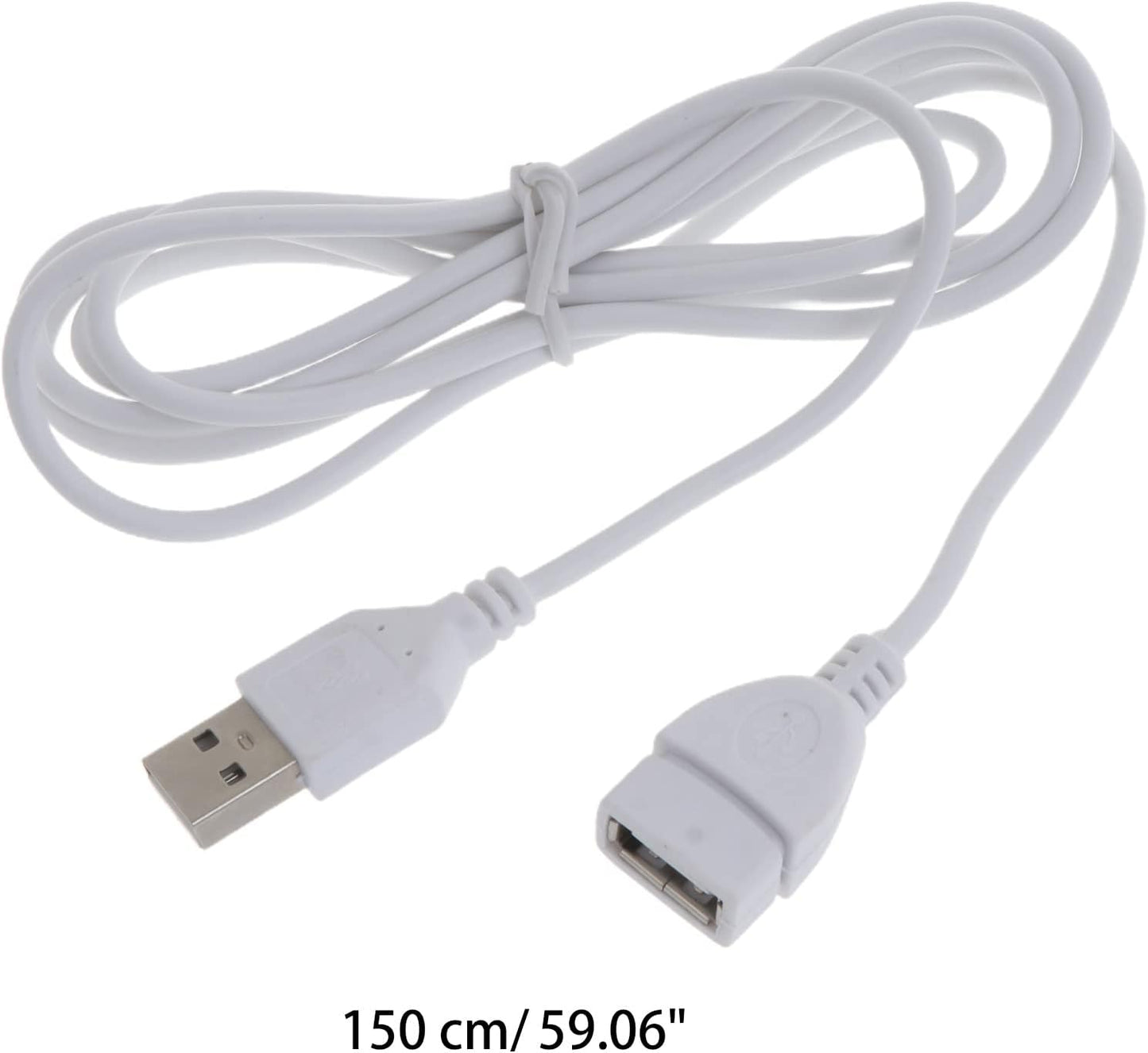 MHADBKH 5ft USB Extension Cable Male to Female Extension Cord USB Charging Cable for USB Ceiling Fan USB LED Lamp
