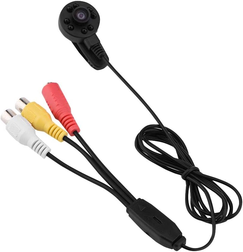 Tangxi 60 CCTV Camera, HD Wide Angle Bird Box Camera, Wired CCTV Security Sureveillance Camera Support for IR Night