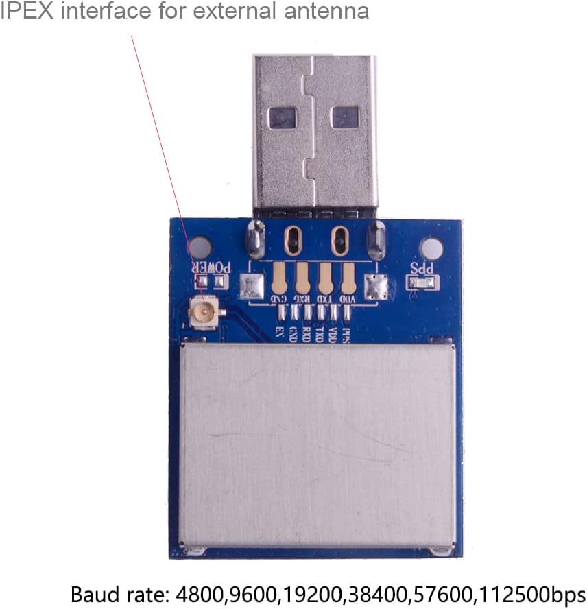 Stemedu VK-162 VK-172 USB GPS Module GLONASS Beidou GPS Dongle Built-in Ceramic Antenna, Better Than