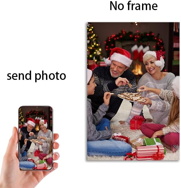 Skiennix Custom Poster Print - Personalized Photo Uploads | 12" x 16" Unframed Design