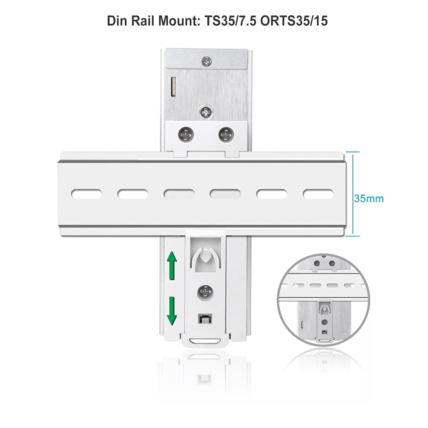 150W 48V 48V 100~240V Din Rail Mount Power Supply Output AC-DC Industrial Power Adapter AC Input Din-Rail Switching