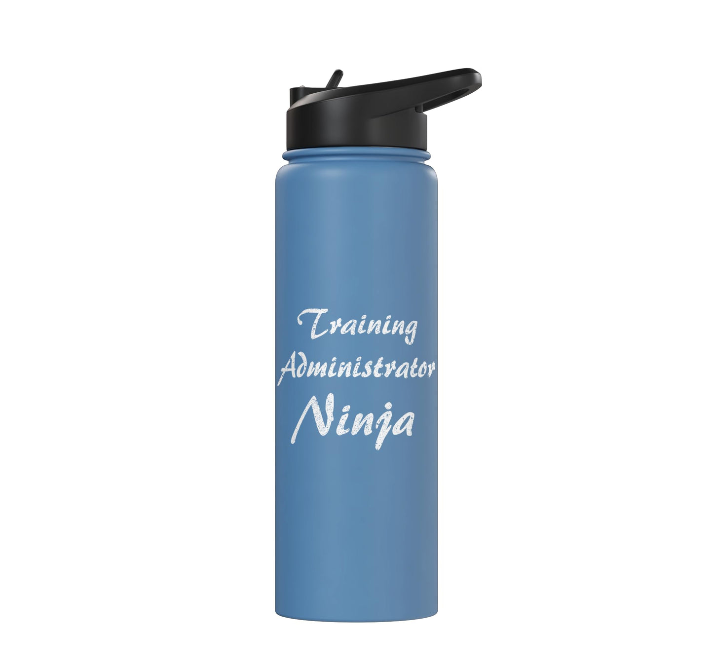 Training Administrator Tshirt Job Occupation Funny Work Stainless Steel Insulated Water Bottle
